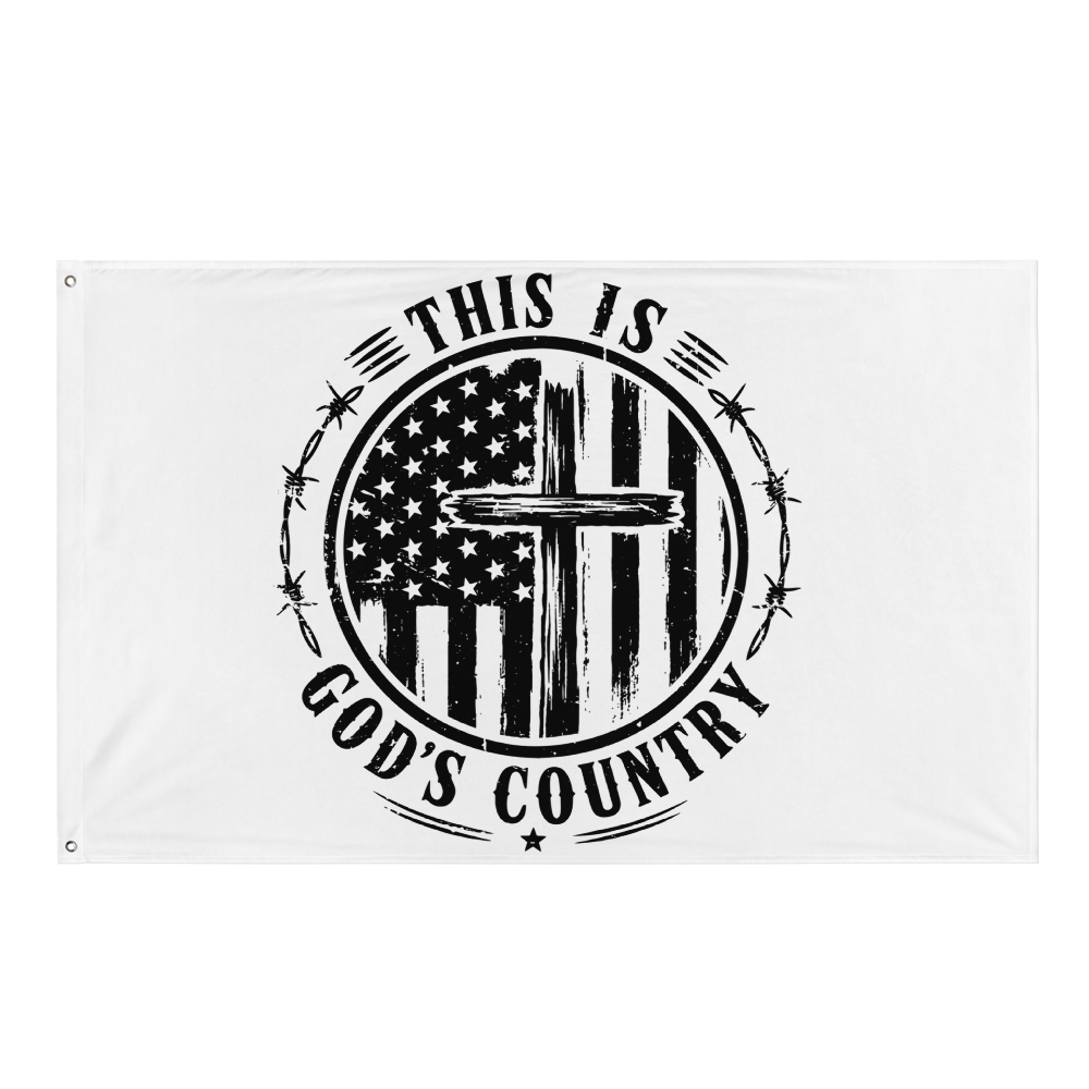 This Is God's Country Flag