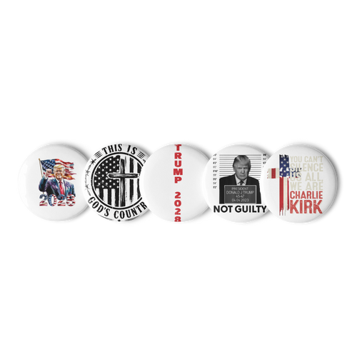 Set of Pin Buttons